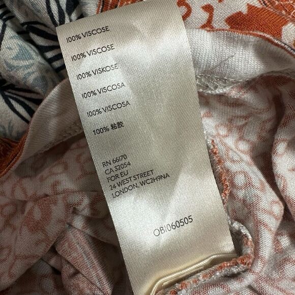 Anthropologie Teri Embroidered Printed Top, S - Picture 10 of 10